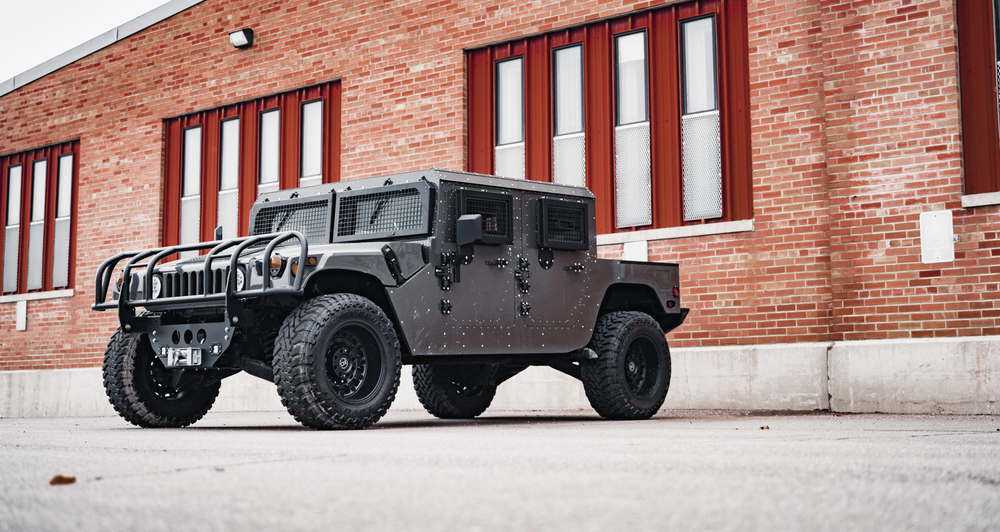 Armored Humvee Armoured Hummer H1 like vehicles — Plan B Trucks
